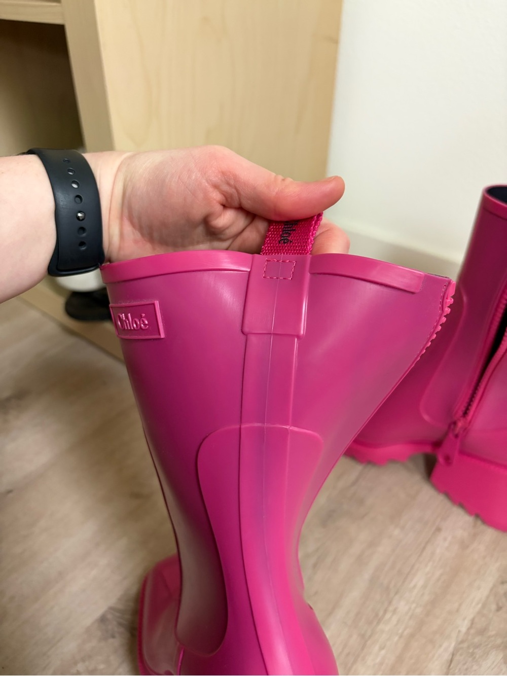 Chloe Betty PVC Rain Boots - Picture 4 of 9